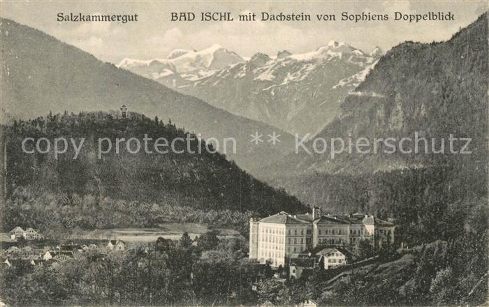 Bad Ischl Salzkammergut mit Dachstein von Sophiens Doppelblick