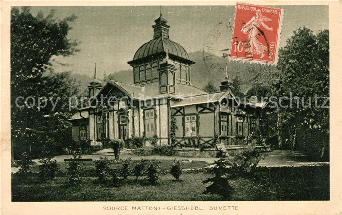 Giesshuebl-Sauerbrunn Tschechien Source Mattoni Buvette