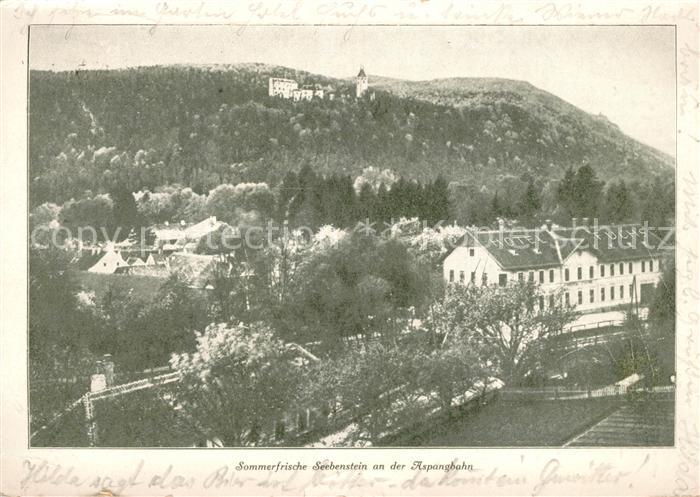 Seebenstein Sommerfrische Hotel Fuchs Aspangbahn