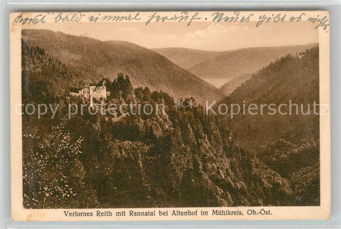 Altenhof Pfarrkirchen Verlornes Reith mit Rannatal Landschaftspanorama