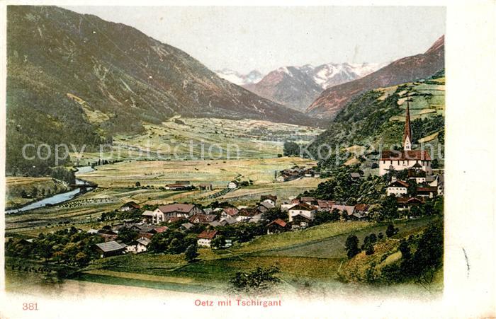 Oetz mit Tschirgant