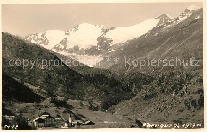 Obergurgl Soelden Tirol Panorama