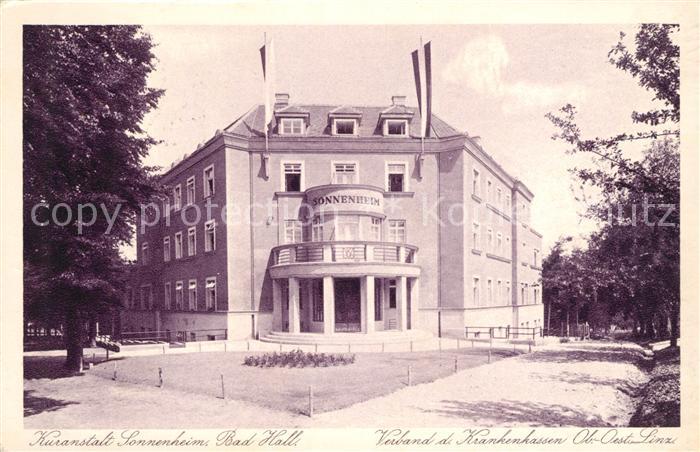 Bad Hall Oberoesterreich Kuranstalt Sonnenheim