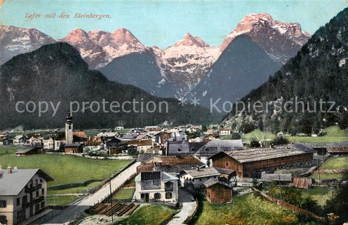 Lofer mit den Steinbergen