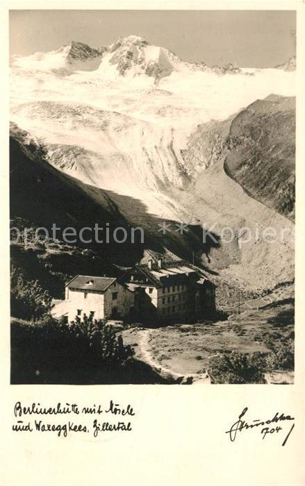 Berlinerhuette mit Moesche und Waxeggkess