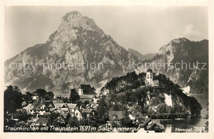 Traunkirchen mit Traunstein