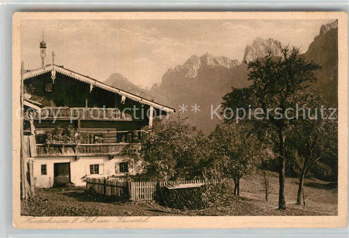 Kufstein Tirol Hinterkaiser VI Hof im Kaisertal