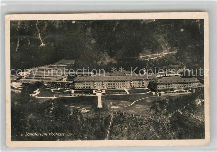 Hochzirl Zirl Sanatorium Hochzirl Fliegeraufnahme