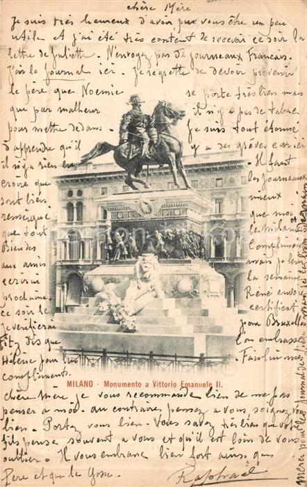 Milano Monumento a Vittorio Emanuele II