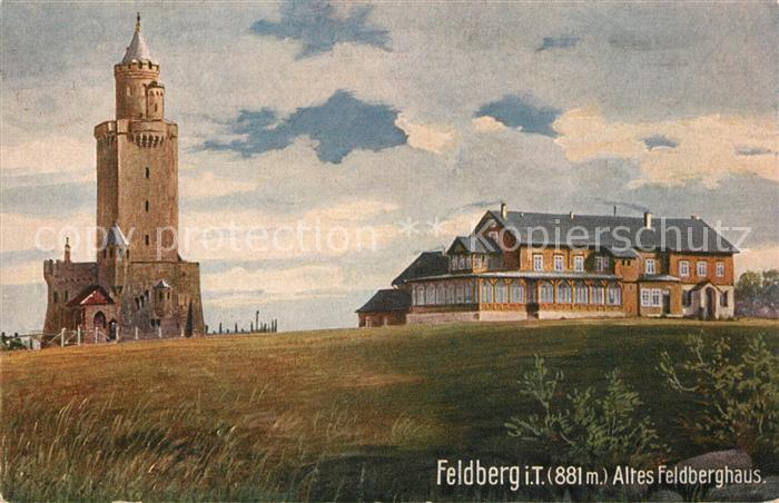 Verlag Wiedemann WIRO Nr. 3224 Feldberg Taunus Altes Feldberghaus