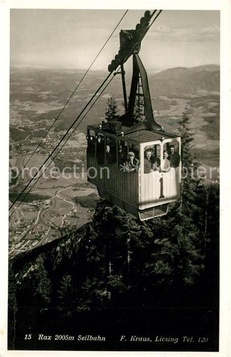 Seilbahn Rax