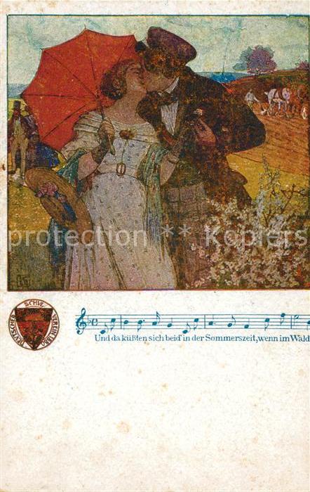 Verlag Schulverein Nr. 20 Und da küssten sich beid in der Somm