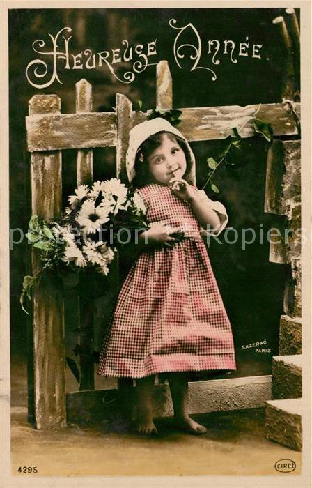 Foto Circe Nr. 4295 Kind Mädchen Blumen