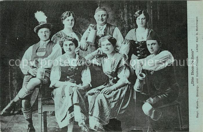 Unterhaltung Gesangstruppe Die Boarischen