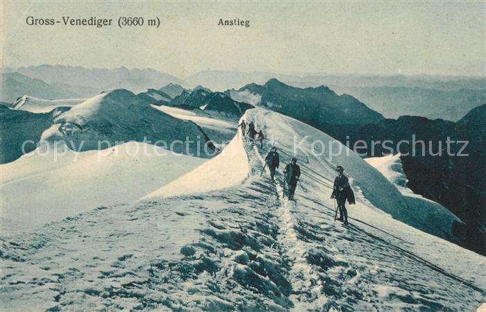 Bergsteigen Klettern Gross-Venediger Anstieg