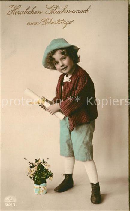 Foto RKL Paris Nr. 5695/4 Geburtstag Kind