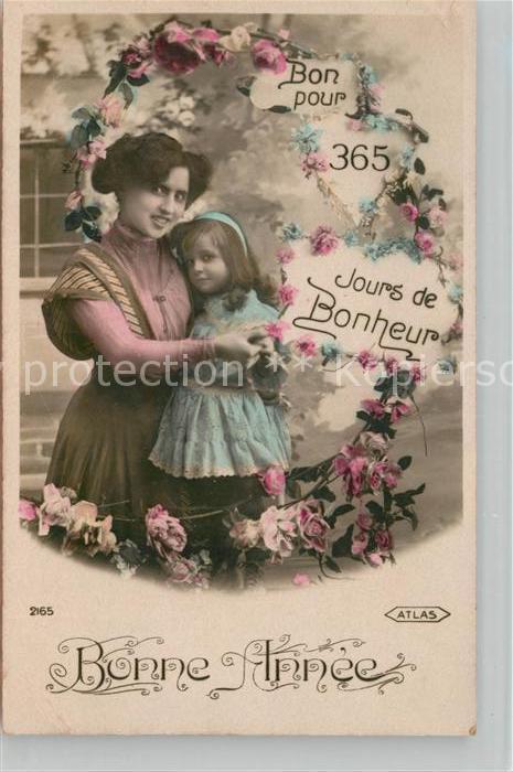 Neujahr Mutter mit Kind Foto-Atlas-Nr. 2165