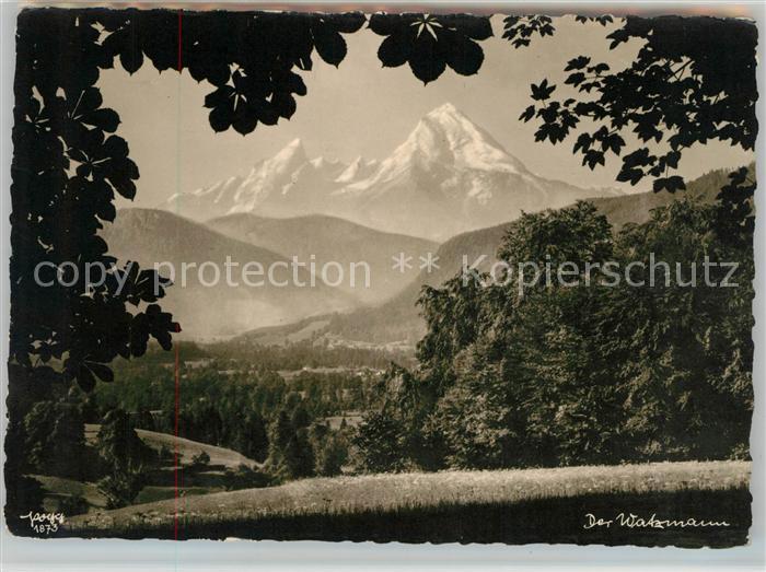Foto Popp Nr. 1873 Watzmann