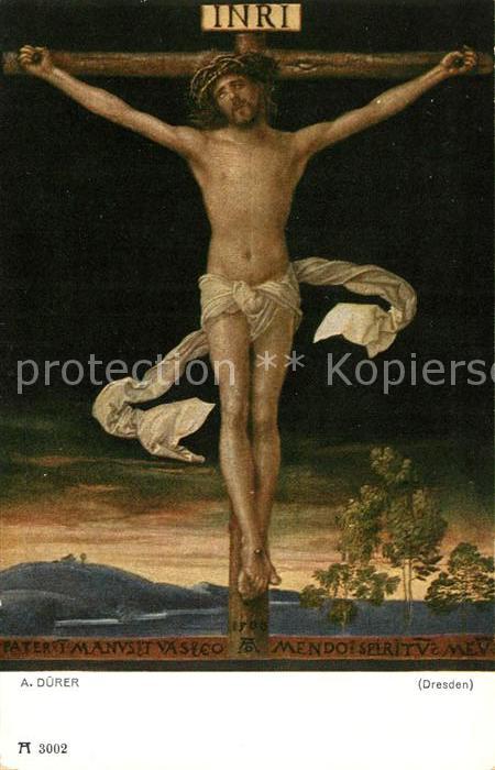 Duerer Albrecht Nuernberg INRI Jesus Verlag-Ackermann-Nr. 3002