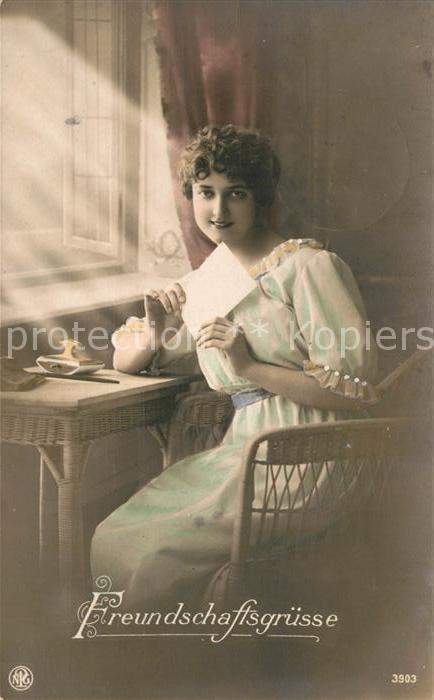 Foto NPG Nr. 3903 Freundschaftsgruesse