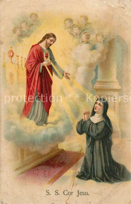 Jesus Christus Christentum Nonne Engel Litho