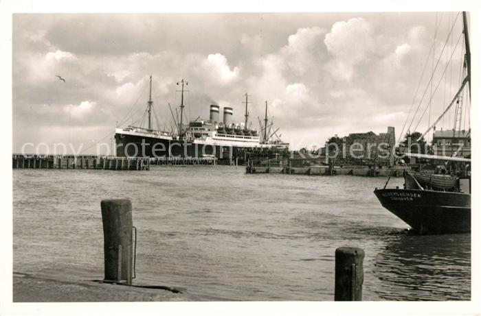 Dampfer Oceanliner Cuxhaven