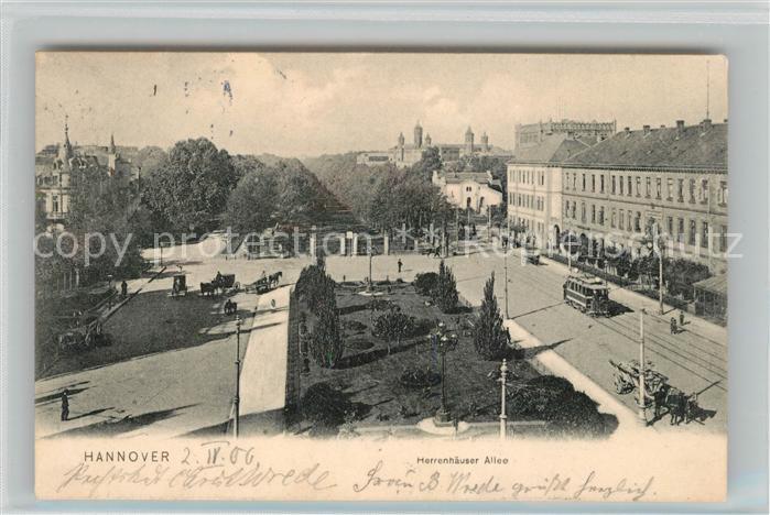Strassenbahn Hannover Herrenhaeuser Allee