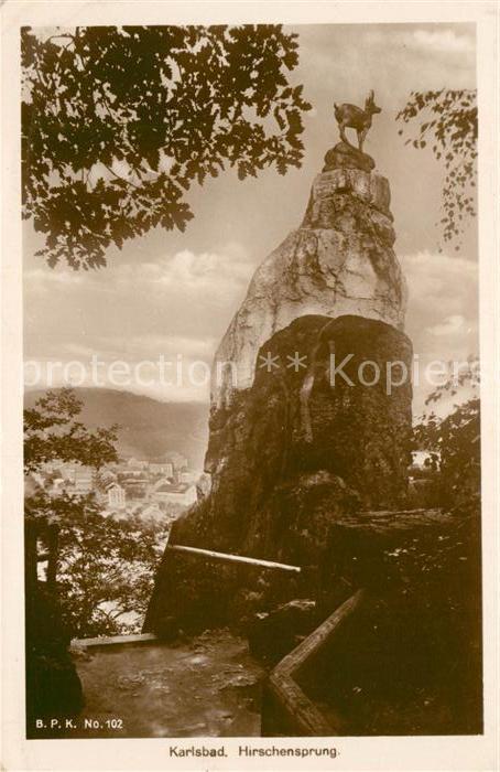 Karlsbad Eger Hirschensprung