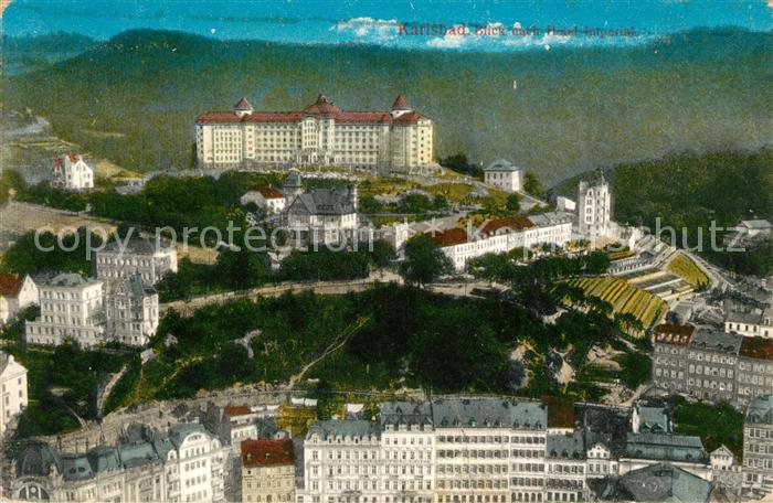 Karlsbad Eger mit Hotel Imperial