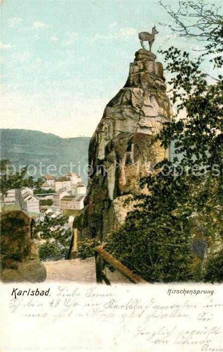 Karlsbad Eger Hirschensprung