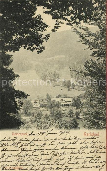 Karlsbad Eger Kaiserpark