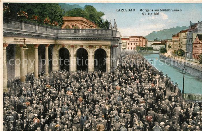 Karlsbad Eger Am Muehlbrunnen