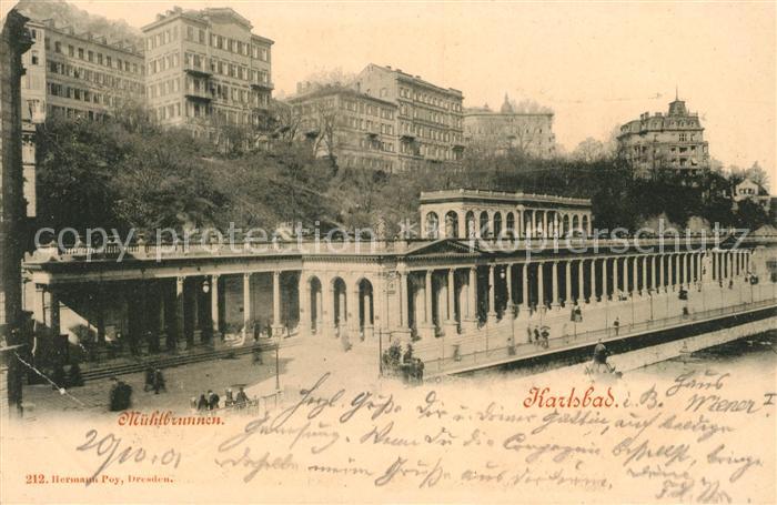 Karlsbad Eger Muehlbrunnen