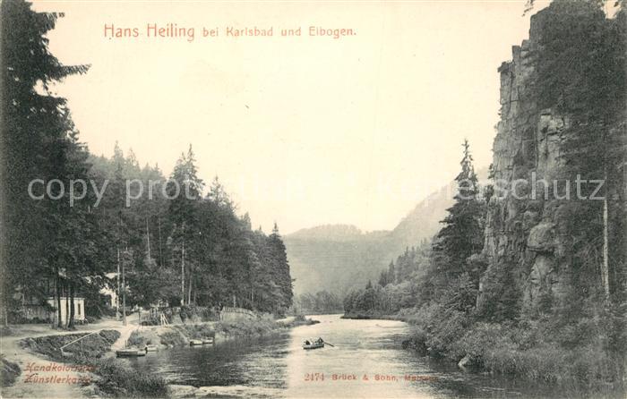 Karlsbad Eger Hans Heiling mit Elnbogen