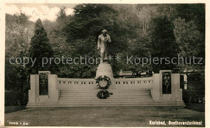 Karlsbad Eger Beethovendenkmal