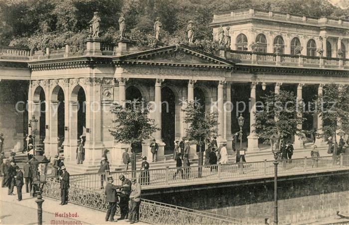 Karlsbad Eger Am Muehlbrunnen