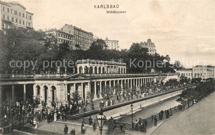 Karlsbad Eger Muehlbrunnen