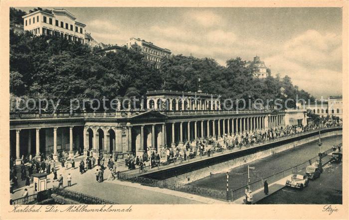 Karlsbad Eger Muehlbrunnkolonnade