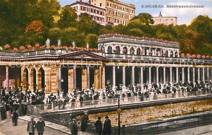 Karlsbad Eger Muehlbrunnkolonnade