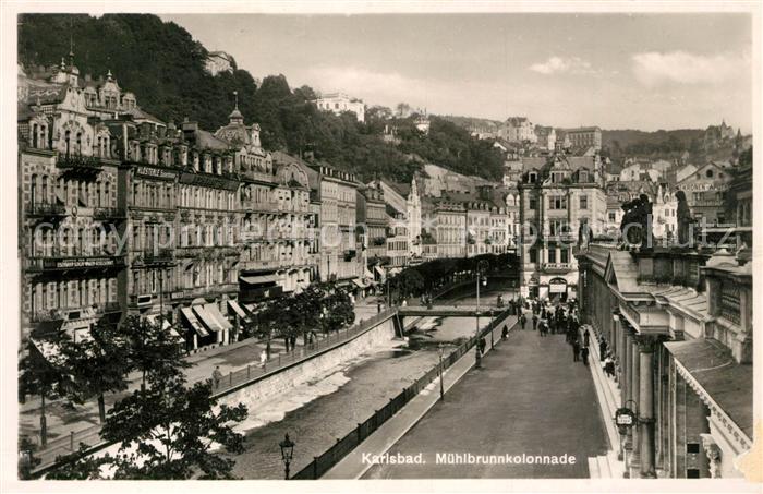 Karlsbad Eger Muehlbrunnenkolonnade