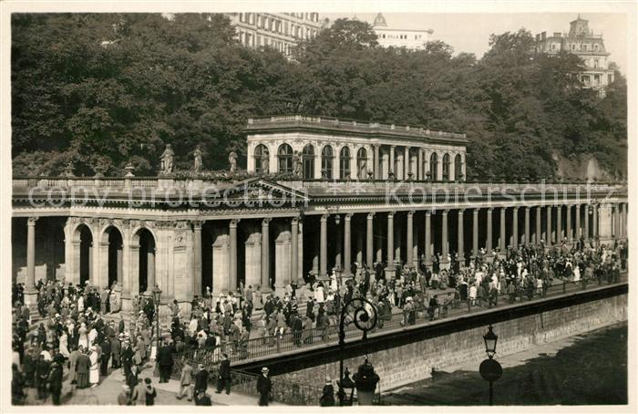 Karlsbad Eger Muehlbrunnenkolonnade
