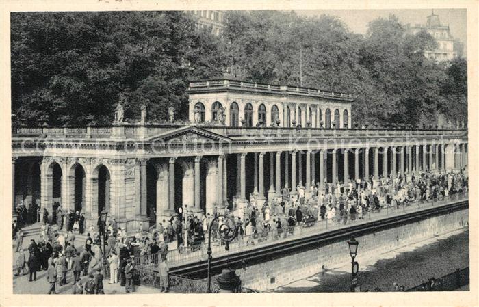 Karlsbad Eger Muehlbrunnenkolonnade