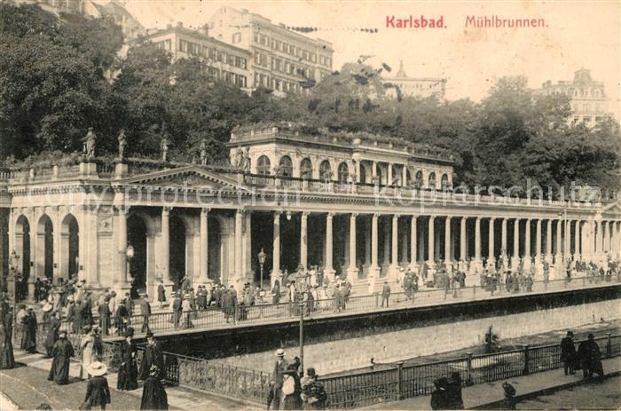Karlsbad Eger Muehlbrunnen