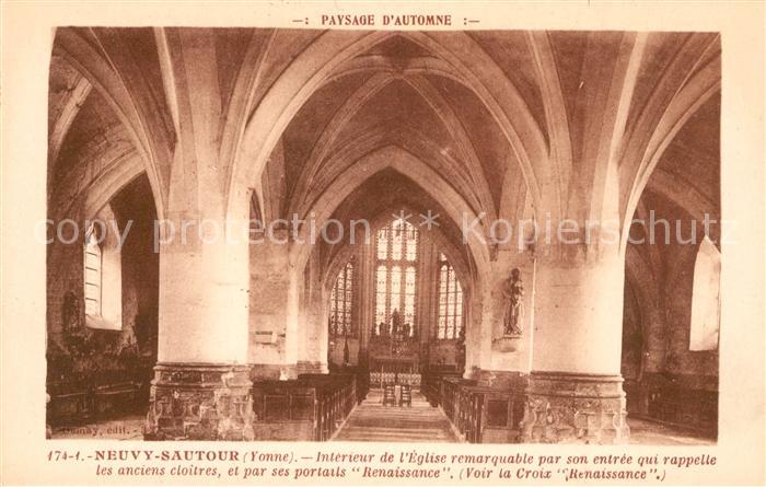 Sautour Eglise interieur