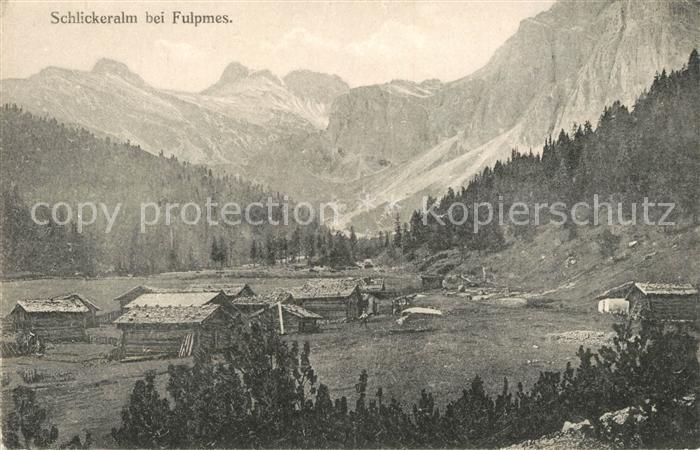 Fulpmes Tirol Schlickeralm