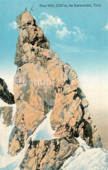 Karwendel Frau Hitt