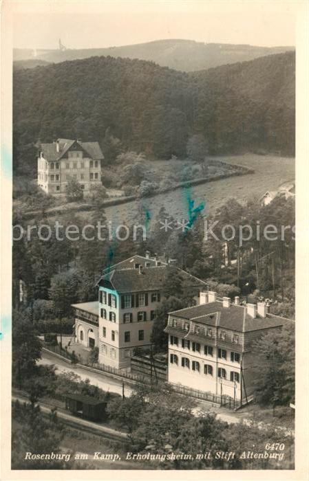 Rosenburg-Kamp Erholungsheim mit Stift Altenburg