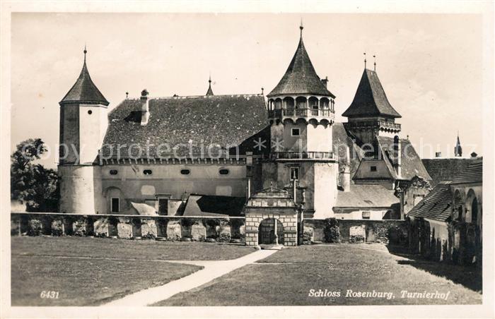 Rosenburg-Kamp Schloss Rosenburg Turnierhof