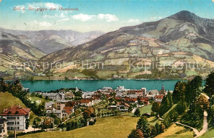 Zell See mit Hundstein