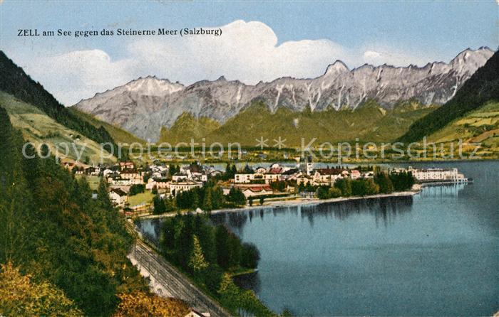 Zell See mit dem Steinernen Meer